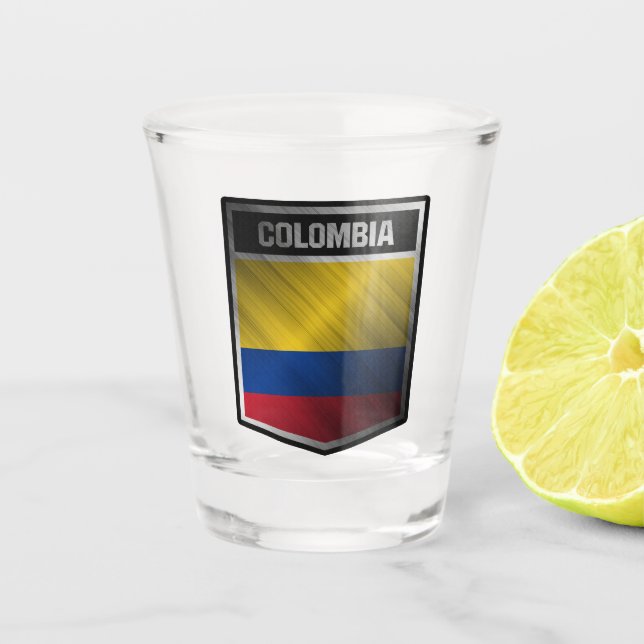 Colombia Shot Glass (Front)