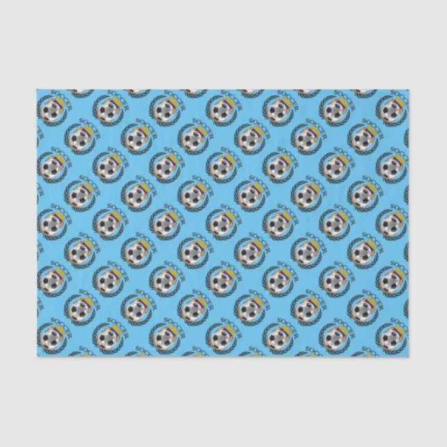 Colombia Soccer 2016 Fan Gear Tissue Paper (Front)