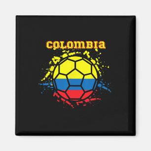Colombia Soccer Colombian Flag Futbol Fan Jersey Magnet