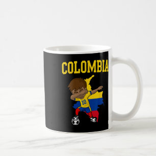 Colombia Soccer Colombian Footll Dabbing Coffee Mug