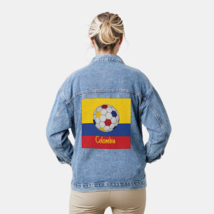 Colombia Soccer Denim Jacket