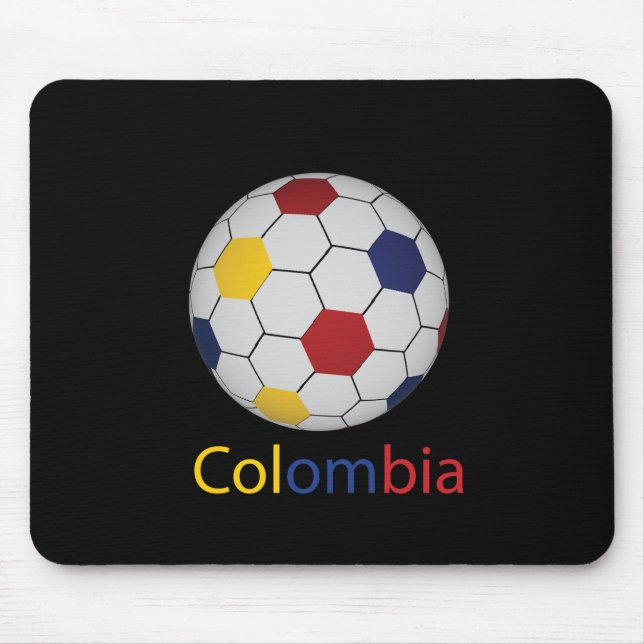 Colombia Soccer Mouse Pad (Front)