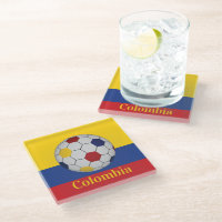 Colombia Soccer Poster