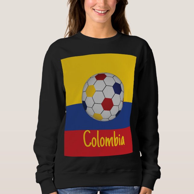 Colombia Soccer Sweatshirt (Front)