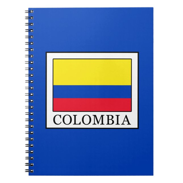 Colombia Spiral Notebook (Front)