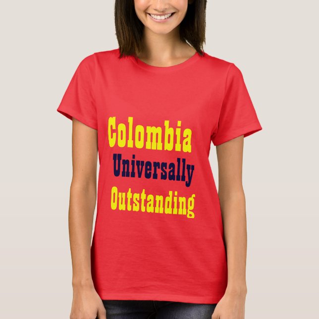Colombia T-Shirt (Front)