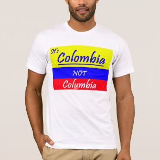 Colombia tee not Columbia