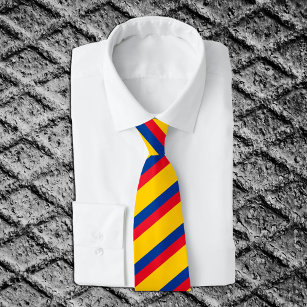 Colombia Ties, fashion Colombian Flag, business Tie