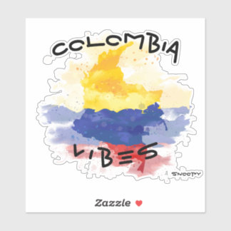 Colombia Vibes car sticker
