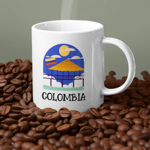 Colombia Vintage Travel Coffee Mug