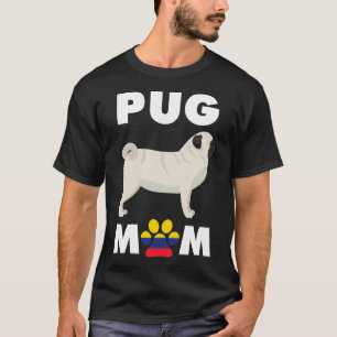 Colombian Dog Pug Mum 1013 T-Shirt