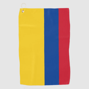 Colombian Flag & Colombia golf holiday /sports Towel