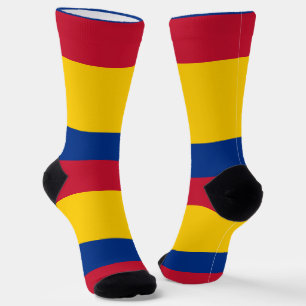 Colombian flag socks