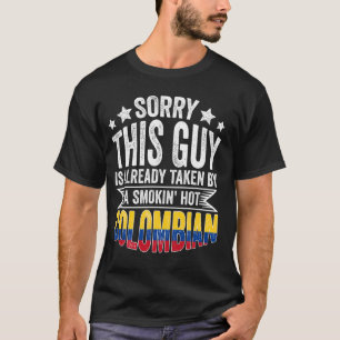 Colombian Husband Hispanic Roots Colombia National T-Shirt
