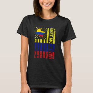 Colombian Mum Colombia Usa American Mother's Day T-Shirt