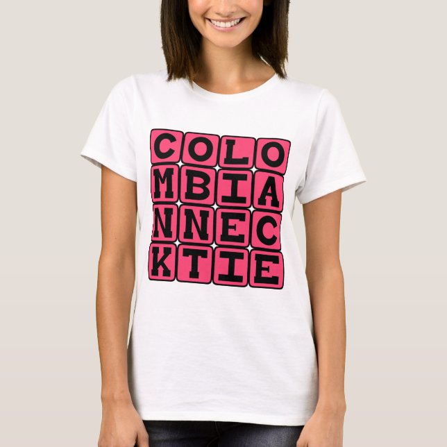 Colombian Necktie, Method of Execution T-Shirt (Front)