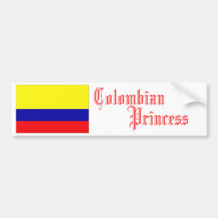 Colombian Princess, Bumper Sticker