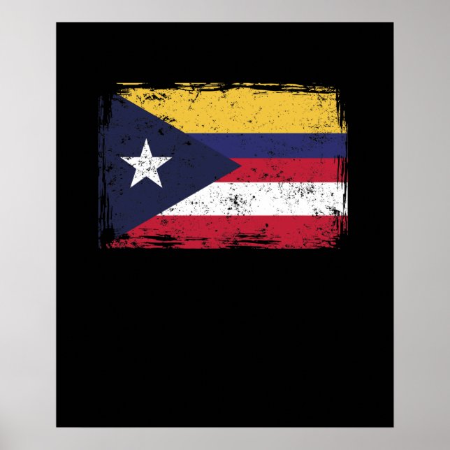 Colombian Puerto Rican Poster (Front)