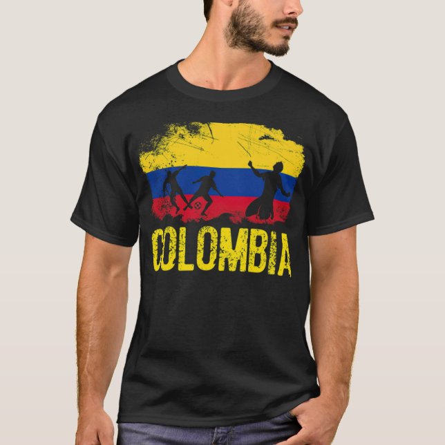 Colombian soccer player  of Colombia soccer lover  T-Shirt (Front)