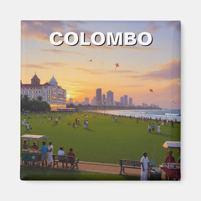 Colombo Sri Lanka Magnet (Front)