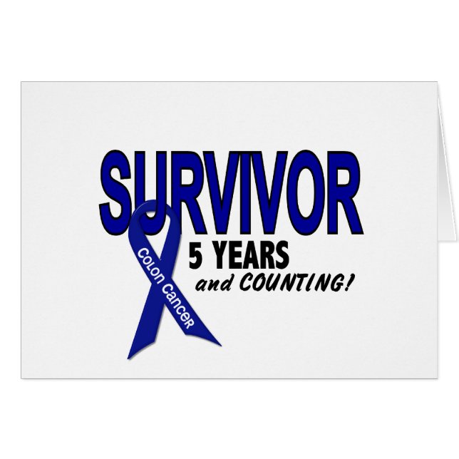 Colon Cancer 5 Year Survivor (Front Horizontal)