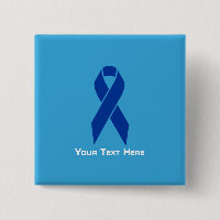 Colon Cancer Awareness Blue Ribbon