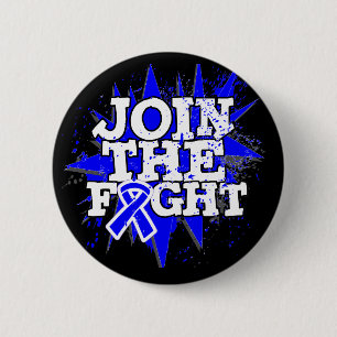 Colon Cancer Join The Fight 6 Cm Round Badge