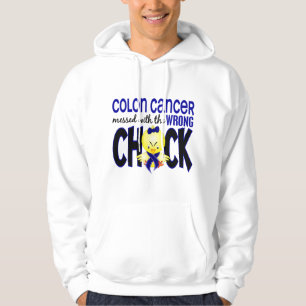 Colon Cancer Messed With The Wrong Chick Hoodie
