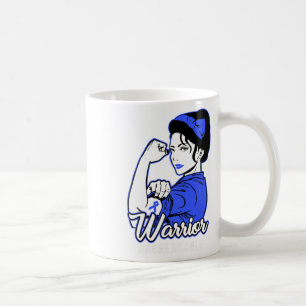 Colon Cancer Warrior Shirt Colourectal Cancer Awar Coffee Mug