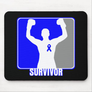 Colon Cancer Winning Survivor Mouse Pad