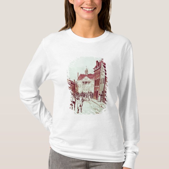 Colonel and Private, First Continental Rhode T-Shirt (Front)