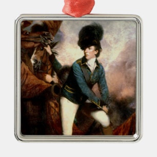 Colonel Banastre Tarleton 1782 Metal Tree Decoration
