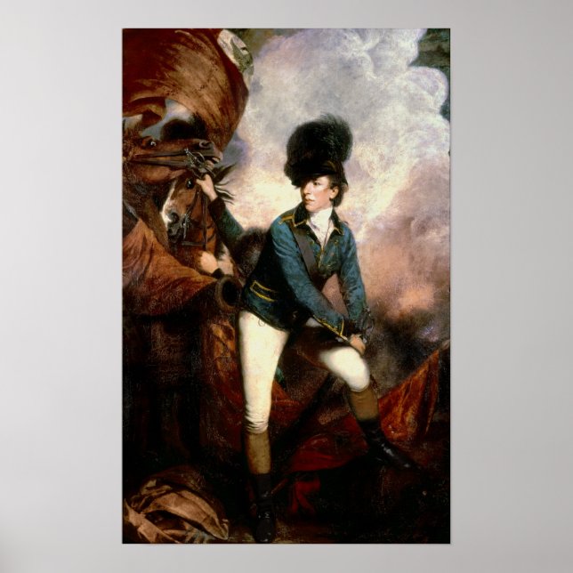 Colonel Banastre Tarleton  1782 Poster (Front)