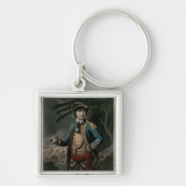 Colonel Benedict Arnold, pub. London, 1776 Key Ring (Front)