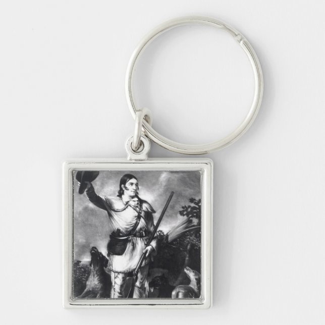 Colonel Davy Crockett Key Ring (Front)