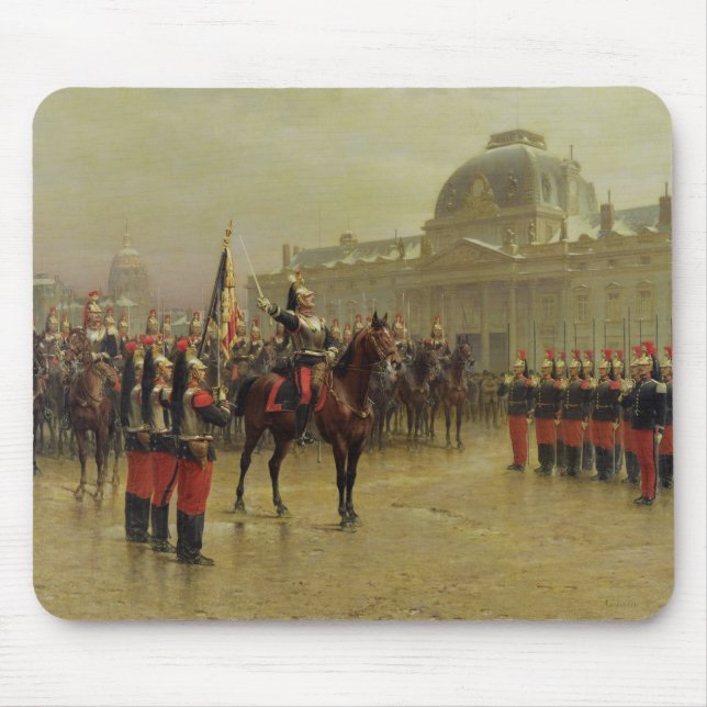 Colonel de La Rochetulon Mouse Pad (Front)