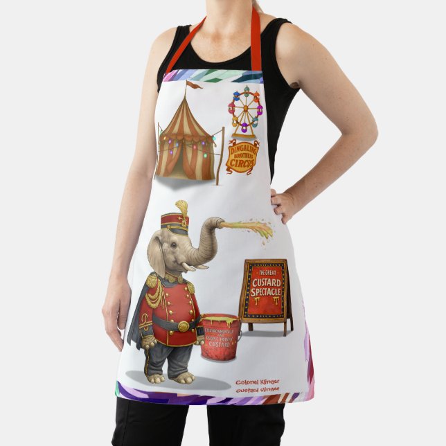 Colonel Klinger, custard slinger Apron (Insitu)