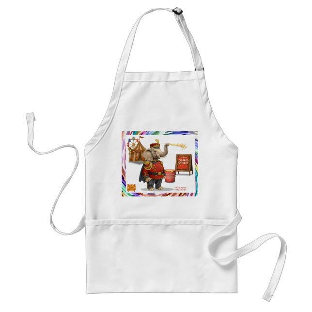 Colonel Klinger, custard slinger Standard Apron (Front)