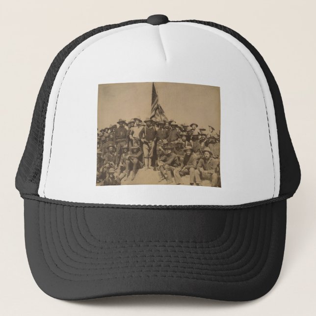 Colonel Roosevelt and his Rough Riders Trucker Hat (Front)