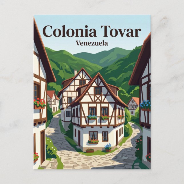 Colonia Tovar Venezuela Postcard (Front)