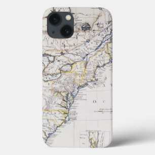 COLONIAL AMERICA: MAP, c1770 iPhone 13 Case