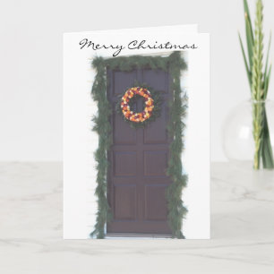Colonial Holiday Greeting Card