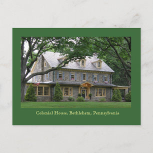 Colonial House Postcard