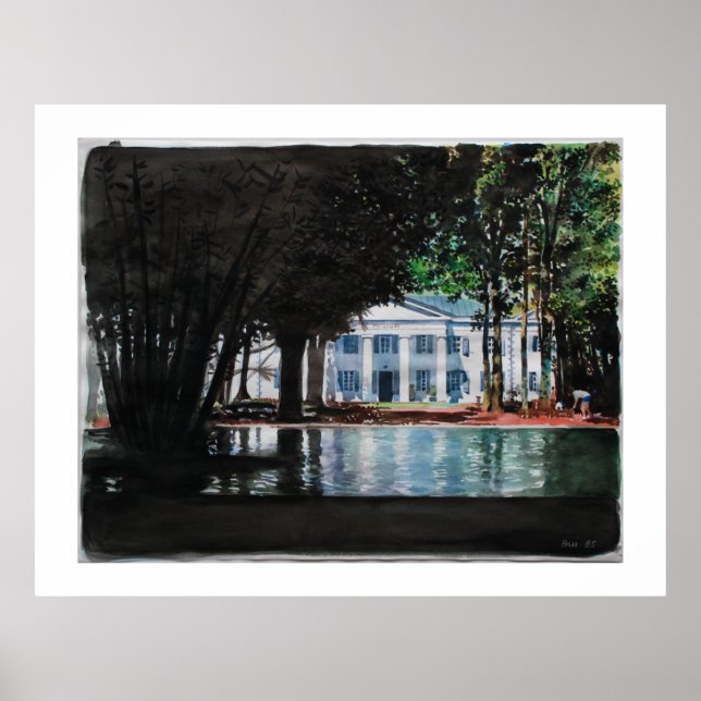 Colonial House Print, Poster Paper (Matte) (Front)