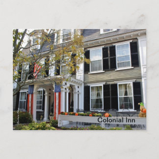 colonial Inn: Concord, MA Announcement Postcard