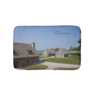 Colonial Michilimackinac bathmat