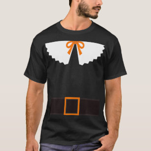 Colonial Pilgrim Thanksgiving Kids Outfit Family M T-Shirt