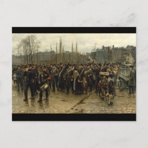 colonial soldiers Isaac Israëls Postcard