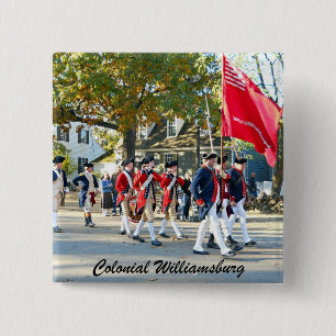 Colonial Williamsburg 15 Cm Square Badge