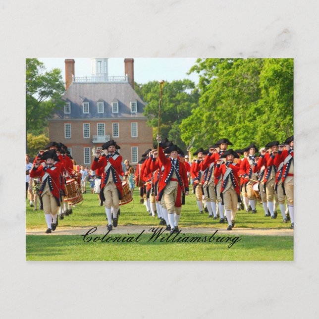 Colonial Williamsburg Postcard (Front)